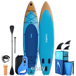 12' Inflatable Stand Up Paddle Board 6'' Thick withPump & Camera Mount Base, Bag