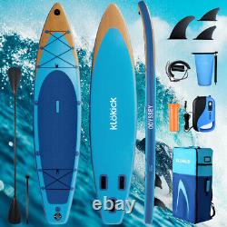 12' Inflatable Surfing Board Stand Up Paddle Board Outdoor Sport withElectric Pump