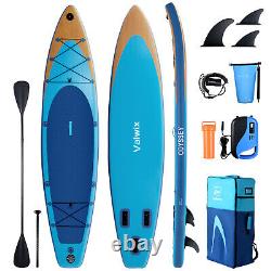 12' Stand Up Paddle Board Inflatable Surfboard with Electric Pump Water Sports Set