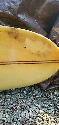1960's 9 Dewey Weber Vintage Surfboard Numbered 8457