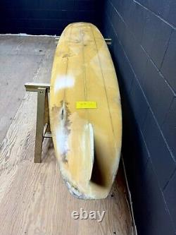 1960's Vintage Wardy surfboard Longboard See