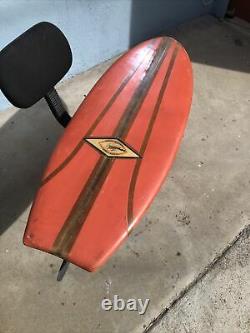 1960s Antique Belly Board JEFFERY DALE Fiberglass Belly board surfboard