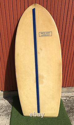 1960s Antique NORTH SHORE Custom SURFBOARDS Fiberglass Belly board surfboard 4