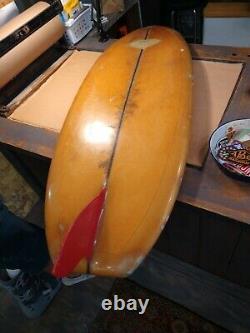 1960s Jack's Surf shop Belly board WEDGE Special