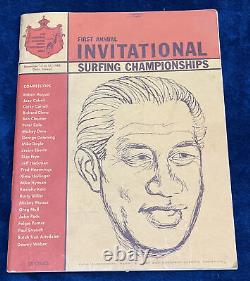 1965 Duke Kahanamoku Invitational Surfing Championships Program