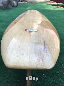 1998 96 Dale Velzy Balsawood Longboard Vintage Collectible Flawless Condition