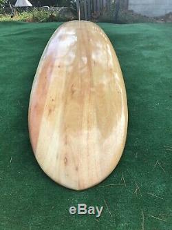 1998 96 Dale Velzy Balsawood Longboard Vintage Collectible Flawless Condition