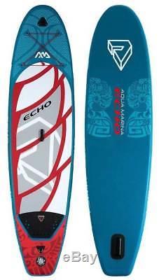 2018 Aqua Marina Echo Paddle Board 10'6 Inflatable Stand Up Paddleboard ISUP