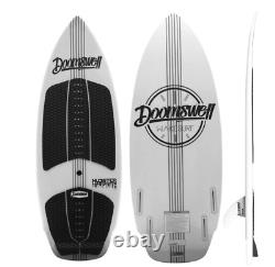 2021 Doomswell Nubstep 4'6 Wake Surf Board White