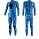 2022 New Men's Camouflage Swimsuit 3mm Neoprene Surfing Scuba Diving Suit