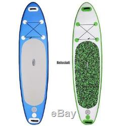 303 x 74 x 15cm Inflatable Stand Paddle Board Bundle Adventurer Durable RCAI