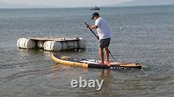 320cm stand up paddle board sup inflatable surfing accessories fin kayak 6 inch