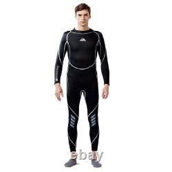 3MM Black Neoprene Men Water Proof Full Wetsuit for Diving Snorkeling, Surfing