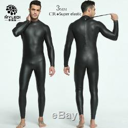 3MM Neoprene Diving Wet Suit CR+ Ultra Elastic Triathlon Surfing Men Diving Suit