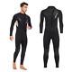 3mm Neoprene Front Zipper Diving Suit Spearfishing Swimwear Underwater Surfing