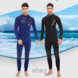 3MM Neoprene Front Zipper Diving Suit Spearfishing Swimwear Underwater Surfing