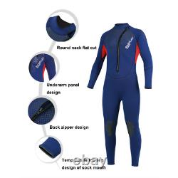 3MM Neoprene Front Zipper Diving Suit Spearfishing Swimwear Underwater Surfing