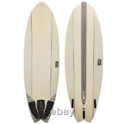 5'11 Sorry Surfboards Dome Fish Used Epoxy Fish Surfboard