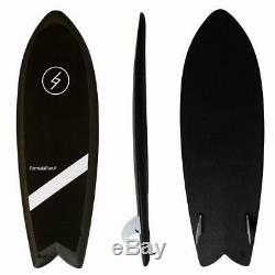 5'3 Black Magic Fish Soft Board Durable Foam Surfboard 100% Recyclable