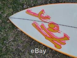 5'4 Fox Wave Weapons surfboard retro old school San Diego Ca local pickup only