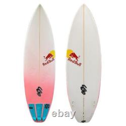 5'8 Chris Gallagher Used Shortboard Surfboard Pink Sunburst Airb