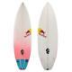 5'8 Chris Gallagher Used Shortboard Surfboard Pink Sunburst Airb