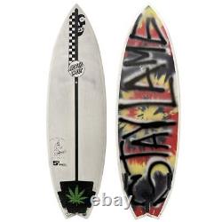 5'8 Santa Cruz Ozzie Wright Used Epoxy Shortboard Surfboard