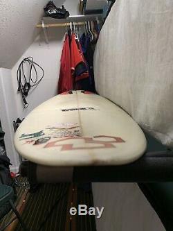 61 Channel Islands F Flyer Surfboard with Sticky Bumps Board Bag