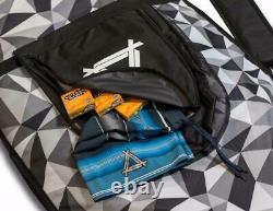 66 Skimboard/Wakesurfer Double Backpack Style Travel Bag/Pixel