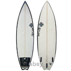 6'0 Surf Prescriptions Custom Used Shortboard Swallowtail Thruster Surfboard