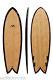 6'0 X 21 X 3 Retro Fish Bamboo Stringerless Fcs Quad Shortboard Surfboard