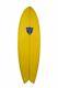 6'10 Retro Fish Surfboard W Fins Poly