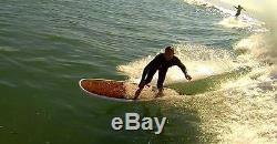 6'11 Funboard Surfboard Woody/Epoxy Paragon Surfboards