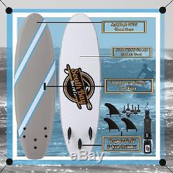 6' Guppy Beginner Soft Top Surfboard