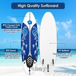 6' Surfboard Stand Up Paddle Board SUP Ocean Beach Surf Board Kid Adult Freshman