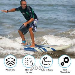 6 Surfboard Surfing Board Stand Up Paddle Bodyboard for Beach Ocean Water Sport