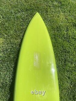 76 Lightning Bolt Shaped By Kent Smith Hawaii Vintage Surfboard