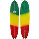 7'3 Yamann Surfboards Peacemaker Used Singlefin Midlength Surfboard