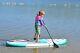 7'6 Youth Inflatable Stand Up Paddle Board Isup Withcarry Bag & Adjustable Paddle