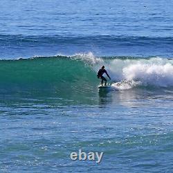 7'8 Mini Log Surfboard SeaFoam Green
