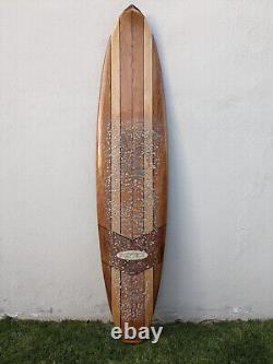 8' Surftech Wood Veneer Surfboard