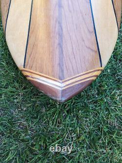 8' Surftech Wood Veneer Surfboard