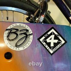 90s BZ Boogie Board Bodyboard Pro Stinger & T&C Bag North Shore Hawaii 43 XL