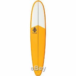9'0 Epoxy Modern Noserider Surfboard Creamsicle