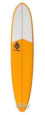 9'0 Modern Noserider Longboard Creamsicle/Epoxy Paragon Surfboards