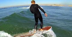 9'0 Modern Noserider Longboard Woody/Epoxy Paragon Surfboards