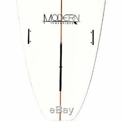 9'0 Modern Noserider Surfboard Wood Grain