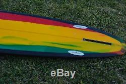 9'4 Vintage World Champion Pro Team Longboard Surfboard Shaped For Joel Tudor
