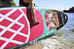 AMAIA ARRAZOLA Paddle Board 10'6 Inflatable SUP by ANOMYSUPUSA