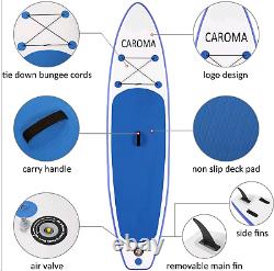 ANCHEER 11' Inflatable Stand Up Paddle Board ISUP Non-Slip Deck +Pump Backpack